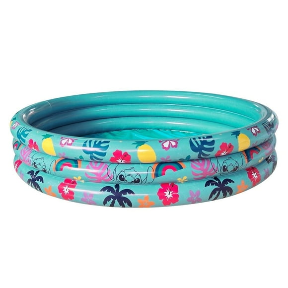 Alberca Inflable Disney 165 x 35 cm de 3 Aros Stitch