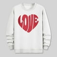 thumbnail image 4 of PNTUTB Men's Fashion Valentine's Day Print Loose Casual Long Sleeves Crew Neck Hoodless Pullover Sweatshirts, 4 of 6