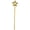 Gold, variant on Doomiva Glitter Star Fairy Wand For Kids - Plastic Magic Toy Green One Size