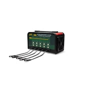 Battery Tender 10 Bank Multibank Charger - 40 AMP (4 AMPs Per Bank) - Selectable 12V / 6V - Smart and Switchable 12V Multi Battery Charger and Maintainer for Automotive and Marine - 021-0134-DL-WH