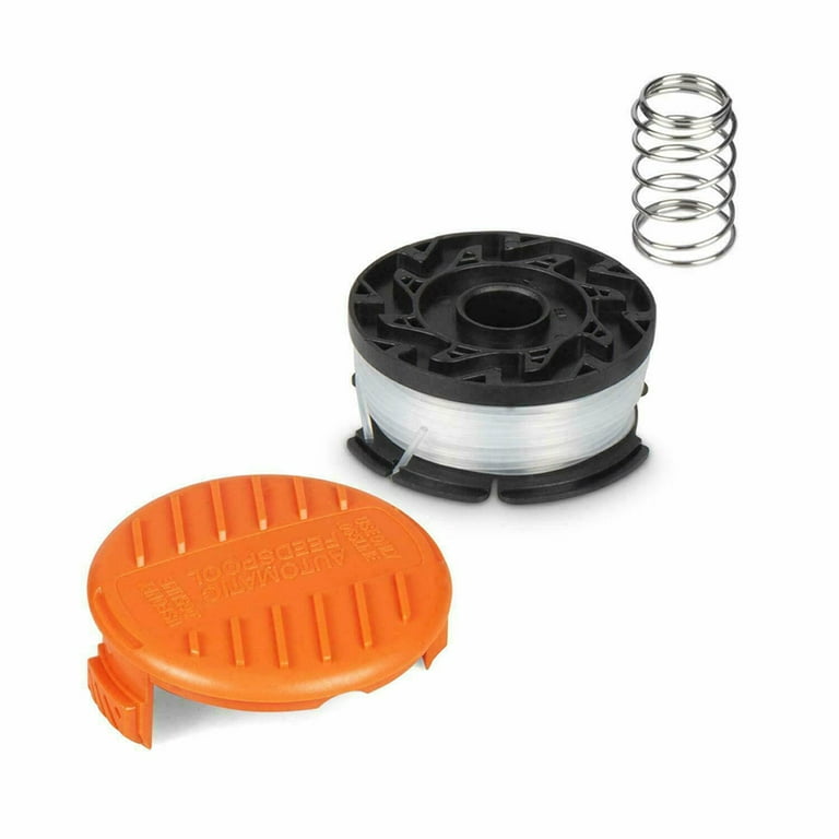 Spool Cap & Spring to Fit Black & Decker Weed Eater Trimmer Dual Line 2 Pack