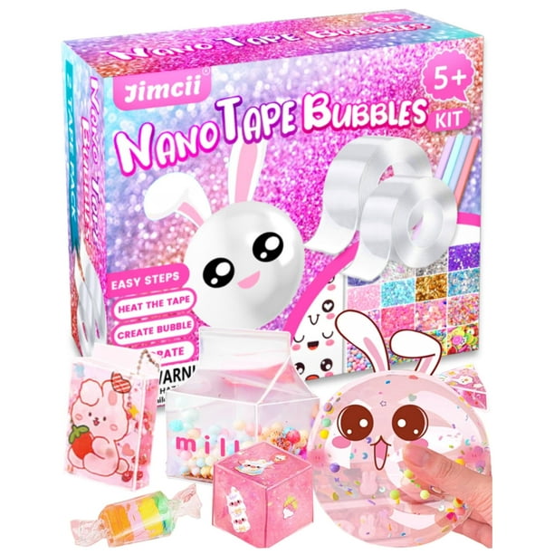 Kit de burbujas Nano Tape para niños con vídeo tutorial paso a paso Nano Tape Bubbles