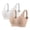 B#01-Beige, variant on 2-Pack Seamless Bra for Women – No Underwire, Smooth Comfort, Full Cup Padded, Lifting Bustier Design