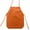 Orange, variant on EUDIDV Aprons for Women With Pockets Children Kitchen Cooking Bib Apron Paint Drink Outerwear plus Size Pinafore Apron Pinafore Aprons for Women