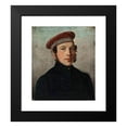 thumbnail image 2 of Anton Clemens Albrecht Evers 15x17 Black Modern Framed Museum Art Print Titled - Portrait of Prince Roman Czartoryski (1829), 2 of 5