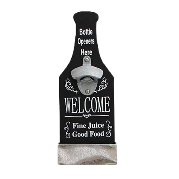 Abridor De Botellas De Pared Con Forma De Cerveza De Estilo Vintage, Abridor Montado En La Pared, Para El Hogar, Bar, Cocina, Patio, Cabina