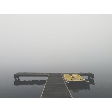 - Framed Art For Your Wall Wood Water Pedal Boat Paddle Boat Dock Lake 10x13 Frame