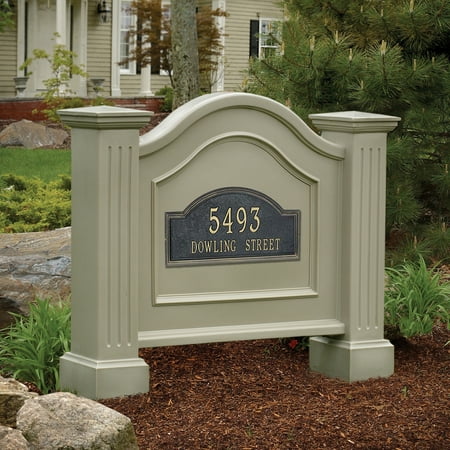 - Nantucket Address Sign - Clay