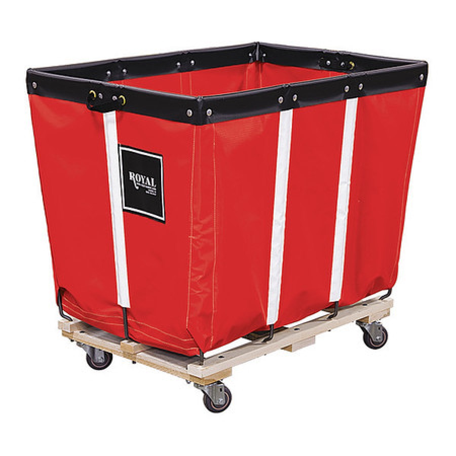 ROYAL BASKET TRUCK G20RRWPMA3UNN Basket Truck,20 Bu. Cap.,Red,48 In