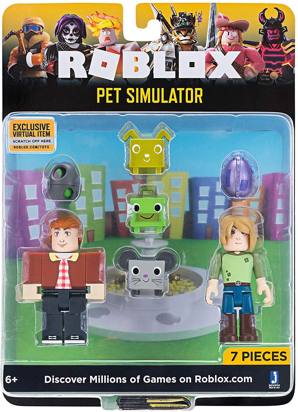 Roblox Celebrity Pet Simulator Game Pack Walmart Com Walmart Com