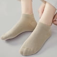 thumbnail image 4 of 10pieces=5 Pairs Women Socks Casual Breathable High Quality Ankle Sock Summer Low Cut Cotton Thin Short Elastic Sox calcetines, 4 of 7