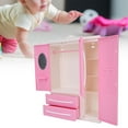 thumbnail image 4 of Armario de casa de muñecas con puerta, armario de casa de muñecas de 3 puertas, armario de casa de muñecas, accesorios para casa de muñecas, los mejores de su clase, 4 of 8