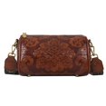 thumbnail image 3 of Bolso cilíndrico retro de estilo chino de moda para mujer, bolso bandolera de un solo hombro, bolso cilíndrico en relieve, 3 of 5