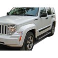 thumbnail image 2 of APS iBoard Running Boards 4 inches Compatible with Jeep Liberty 2008-2013 (Nerf Bars Side Steps Side Bars), 2 of 6