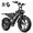 F30, variant on PostJoy F30 2500W Electric Bike, 48V20Ah Battery up to 50 Miles 7-Speed , 20-inch Fat Tire Full Suspension, off-Road Dirt Mountain Bike UL2849 Certified