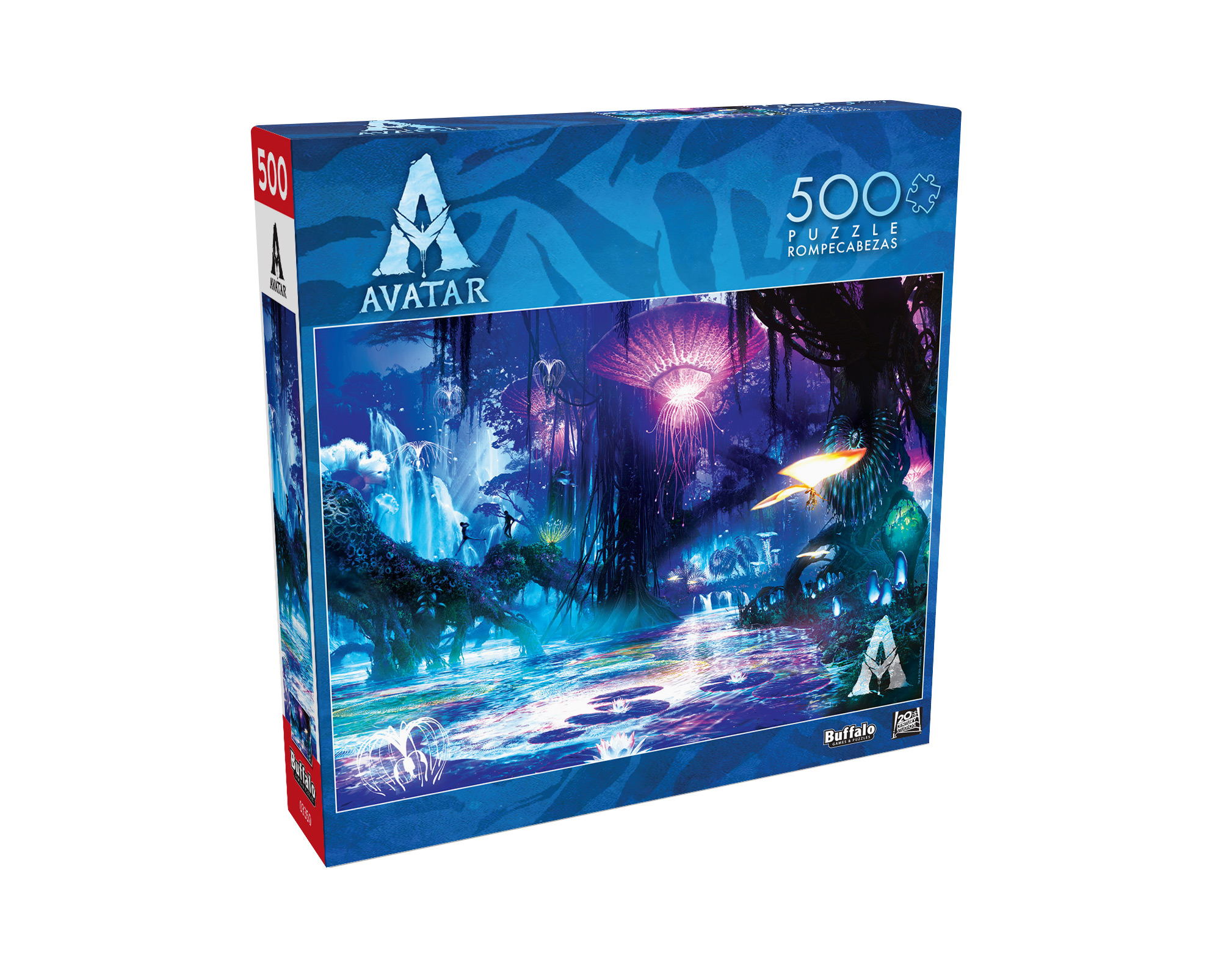 Buffalo Games 500-Piece Avatar Bioluminescent Rainforest Interlocking Jigsaw Puzzle