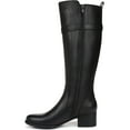 thumbnail image 3 of Naturalizer Women's Kenna Knee High Boot Black Leather Extra Wide Calf 7.5W, 3 of 5