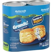 Pillsbury Grands! Southern Homestyle Buttermilk Biscuits, 2 Pack, 16 Biscuits, 32.6 oz