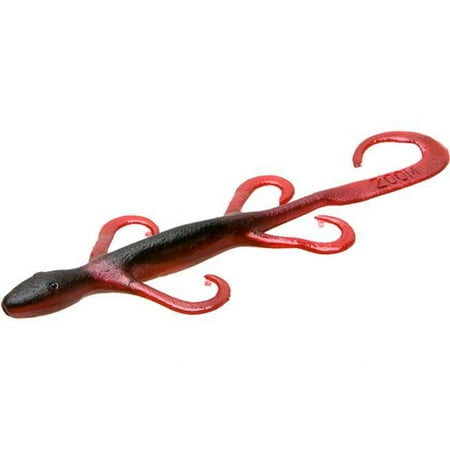Zoom Bait 6 in. Lizard Bait in Red Shad - Pack of 9