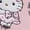 Pink, variant on Hello Kitty Toddler and Little Girls Lace Up Sneaker