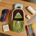 thumbnail image 5 of Under $1 Pencil Case, Cute Handheld Lightweight Waterproof Portable Pen Pouch, Large Capacity Stationery Organizer for College Office by PALIFEUR, 5 of 7