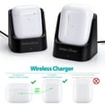 thumbnail image 2 of AirPods Wireless Charger - Compatible with AirPods 4/3/2 & Pro 2, Active Noise Cancellation, Black, 2 of 7