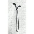 Mainstays 5Setting Handheld Shower Head, Matte Black