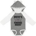 thumbnail image 3 of Inktastic Racing Buddy Girls Car Flags Girls Long Sleeve Baby Bodysuit, 3 of 5