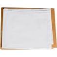 TRAHOO100 PCS 9.5"x 12" Clear SelfAdhesive Packing List Envelopes