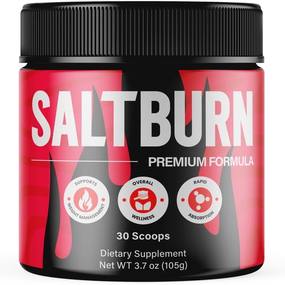 Saltburn Advanced Formula Powder Supporting Energy and Healthy Lifestyle Salt Burn 30 Servings