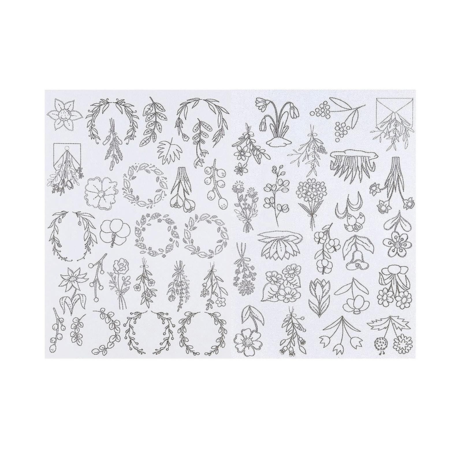 30yd Water Soluble Embroidery Stabilizer Transfer Paper DIY Embroidery Craft, Size: 20cm 30Yard, White