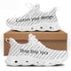 thumbnail image 1 of Noisydesigns - Zapatos planos de malla de verano para hombre, novedosos, con estampado de bandera, informales, ligeros, con texto personalizado, para correr al aire libre, 1 of 6