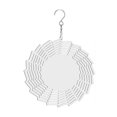 thumbnail image 1 of Wind Chime 3D Vision Eye-catching Creative Decorative Easy to Hang Flower Shape Heat Transfer Ornament Home Decor, 1 of 10
