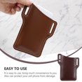 thumbnail image 6 of Arborister 2pcs PU Leather Phone Holster with Belt - Mixed Color Men', 6 of 10