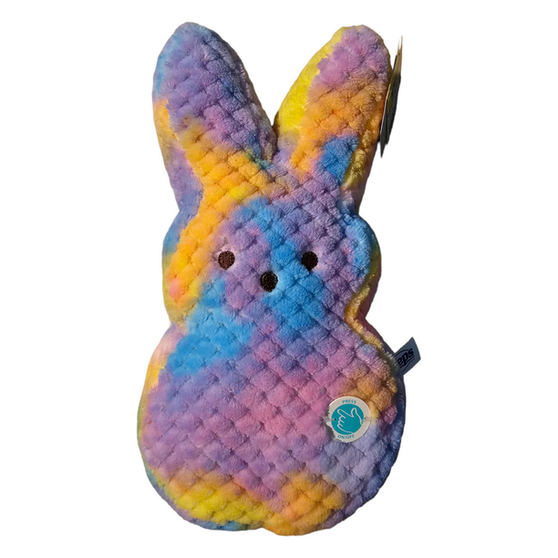 Peeps Bunny Plush Stuffed Animal Toy Easter Decoration (9 Inch, Fluffy Soft  Multicolor, Color Changing Light up) 