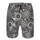 thumbnail image 3 of Balery Bicycles Parts Traje de Baño Estilo Hawaiano para Hombre, Shorts de Secado Rápido con Bolsillos-Small, 3 of 6