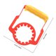 thumbnail image 5 of ELAYARD 2Ud Asa Portátil Roja Para Cubeta De Con Ergonómico Que Facilita El Levantamiento, 5 of 6