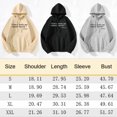 thumbnail image 2 of Whichone Mens Tall Sweatshirts Letter Graphics with Pocket Long Sleeve Hoodies Drawstring Baggy Funny Lightweight Pullover Apricot M, 2 of 9