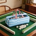 thumbnail image 3 of Mahjong Rack Storage Mahjong For Mah Jong Tile With Zipper For Tiles And Rack Storage Home Textile Storage 21 X 6.5 X 2 Inches Home Decor, 3 of 5