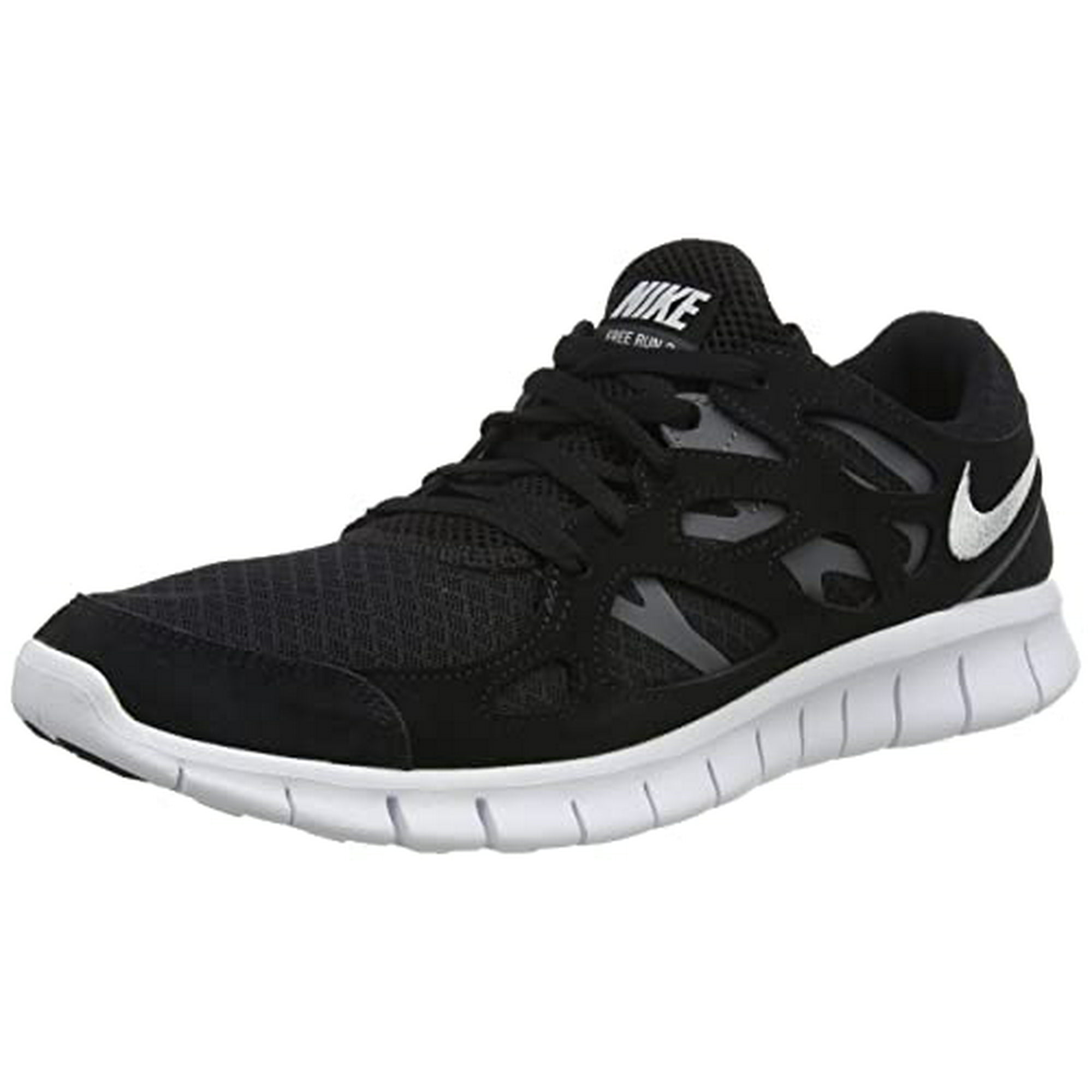 Nike Free Run 2 Men s Trainers Sneakers Shoes 537732 Black Dark Grey White 004 12 Black Dark Grey White Numeric 12 Walmart