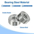 thumbnail image 3 of 8 Pack R2ZZ Deep Groove Ball Bearings 1/8" ID x 3/8" OD x 5/32" Height  ABEC3, 3 of 6