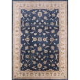 thumbnail image 1 of Ahgly Company Indoor Rectangle Mid-Century Modern Purple Navy Blue Oriental Area Rugs, 2' x 4', 1 of 6