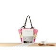 thumbnail image 6 of Yoyauz Women's Grass Woven Beach Bag - Women's Beach Handmade Woven Handbag, Summer Mesh Hollow Shoulder Bag, Suitable for Holidays, 6 of 7