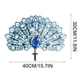 thumbnail image 3 of Decoración del hogar, decoración de habitaciones, decoración de paredes, pilas de pavo real de metal para jardín, decoración de patio tallada de pavo real, decoración de patio de metal, decoración de, 3 of 5