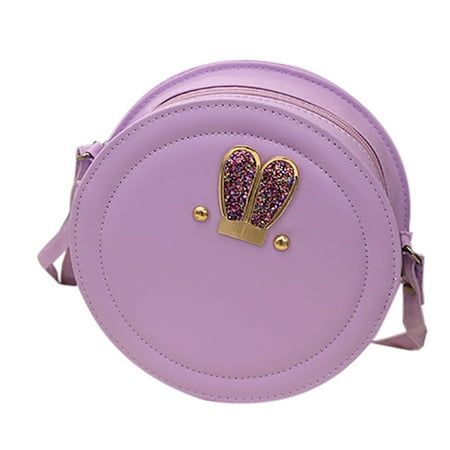 Women Girl Bling Bunny Rabbit Ear Mini Handbag Shoulder Messenger...