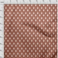 thumbnail image 4 of oneOone Velvet Brown Fabric Asian Ikat Craft Projects Decor Fabric Printed By The Yard 58 Inch Wide-7301, 4 of 4