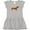 AC-Heather Grey, variant on Inktastic Dachshund Girls Toddler Dress