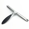 thumbnail image 2 of Jinsinto Shower Scraper, Shower Glass Door Scraper, Multifunctional Window Scraper, For Shower Door Tile Mirror, Stainless Steel, Anti-Slip Handle, Long Blade, 10 Inch, 2 of 5
