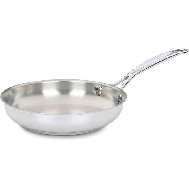 Sartén Cuisinart Chef's Classic de acero inoxidable para inducción de 20 cm