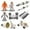 Multicolor, variant on CREATITOY 10-Pack Astronaut Space Exploration Toy Set - STEM Educational Plastic Model Figurines for Kids, Creative Play & Learning, Non-Toxic & Durable Space Adventure Toys